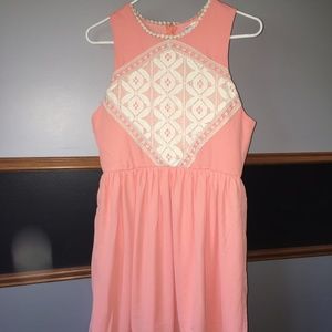 NWT Francesca's Coral dress
